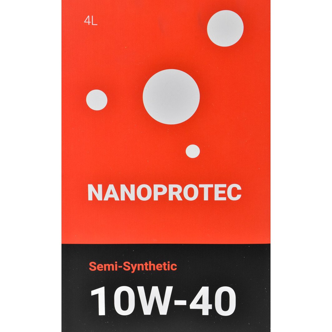 Моторное масло Nanoprotec Semi-Synthetic 10W-40 4 л на Ford Fusion