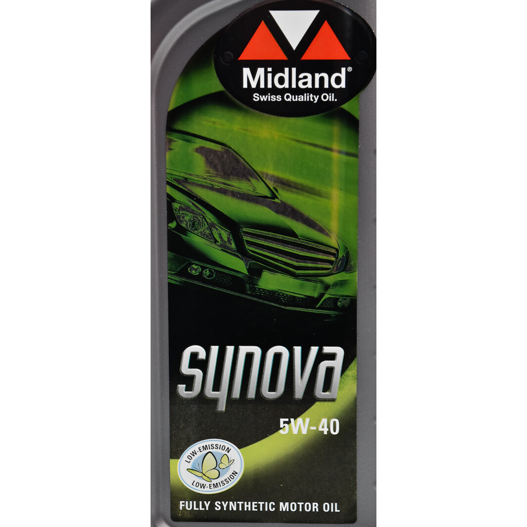 Моторна олива Midland Synova 5W-40 1 л на Lexus RC