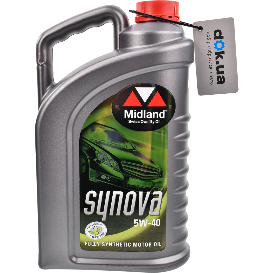 Моторное масло Midland Synova 5W-40 4 л на Hyundai H350