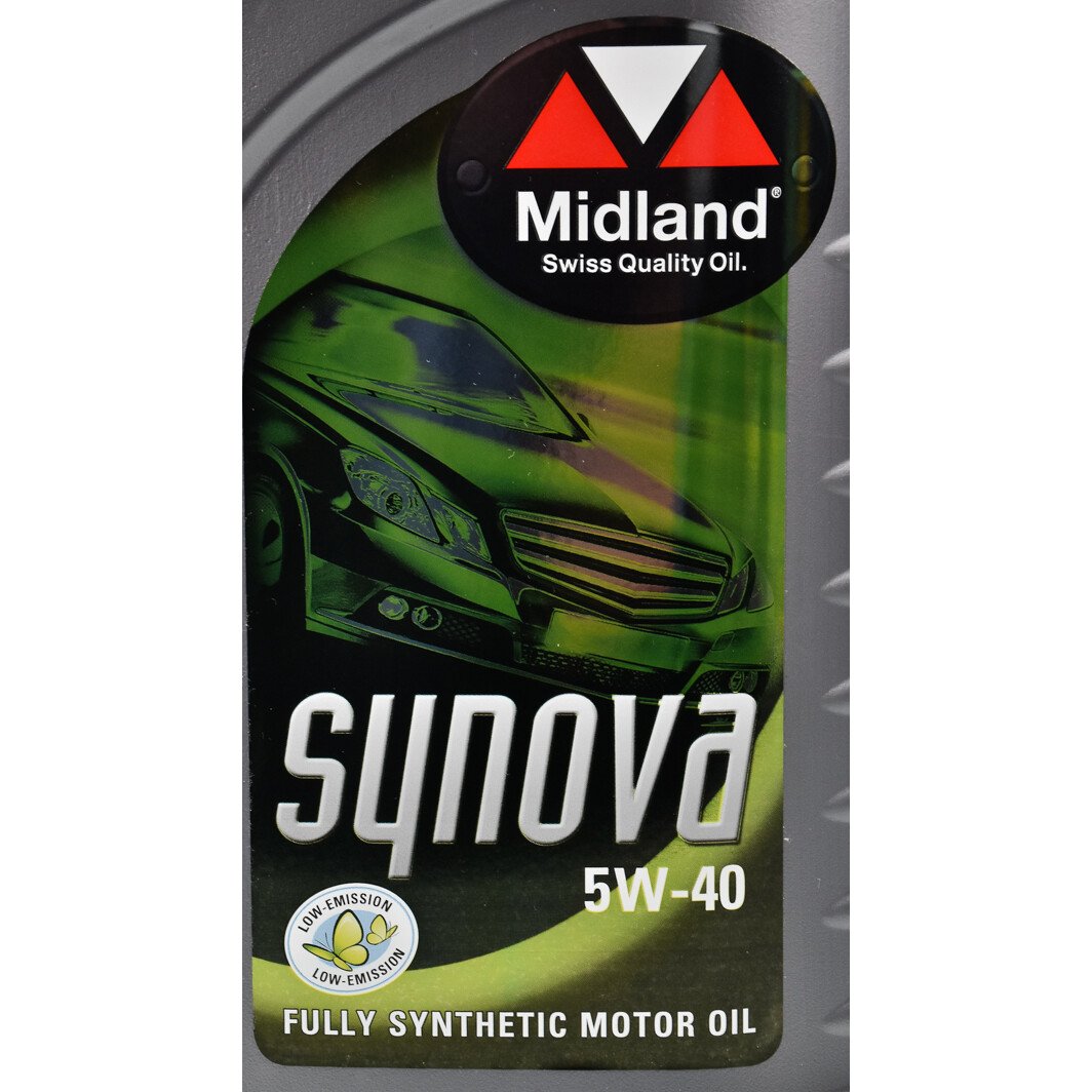 Моторна олива Midland Synova 5W-40 4 л на Toyota IQ