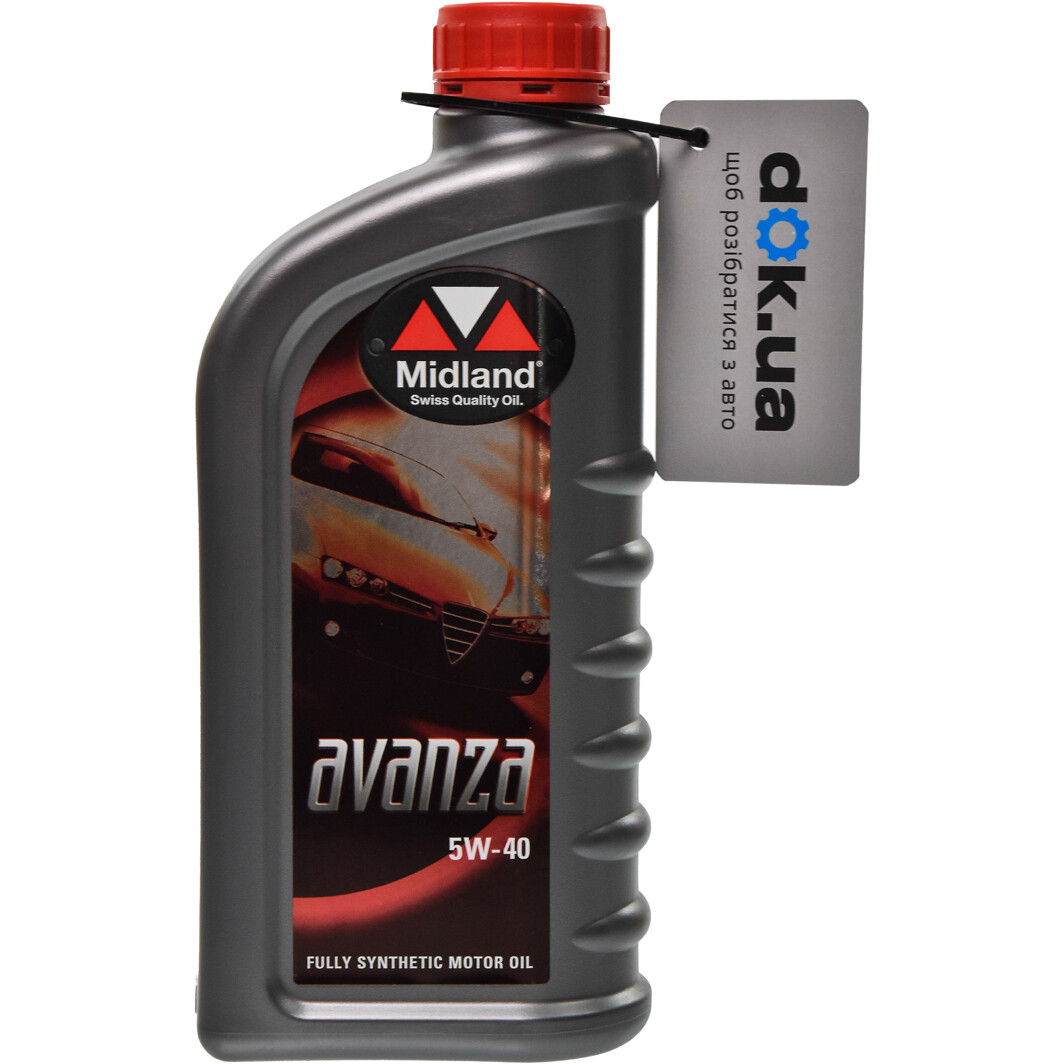 Моторное масло Midland Avanza 5W-40 1 л на Chevrolet Kalos