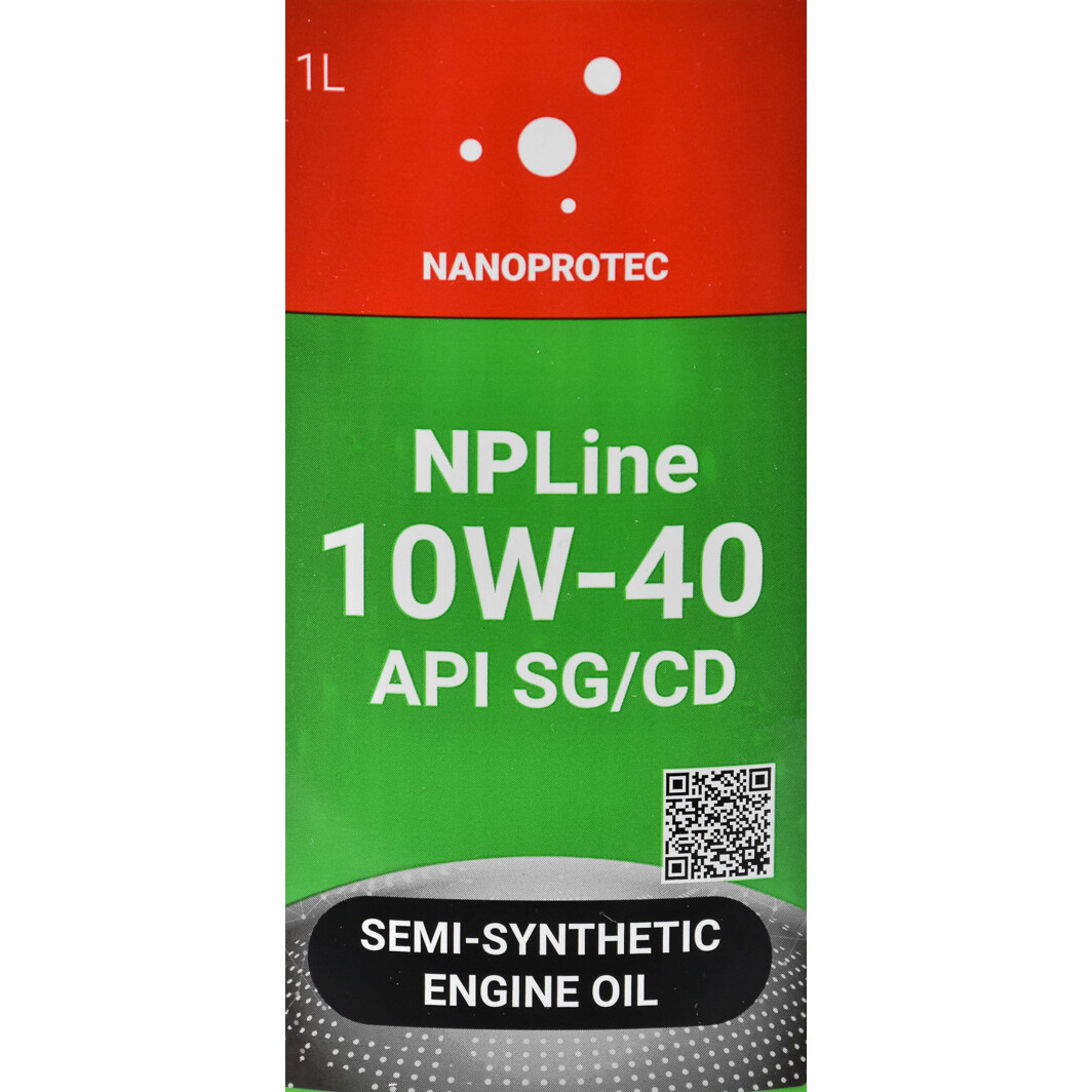 Моторное масло Nanoprotec NPLine SG/CD 10W-40 1 л на Chevrolet Zafira