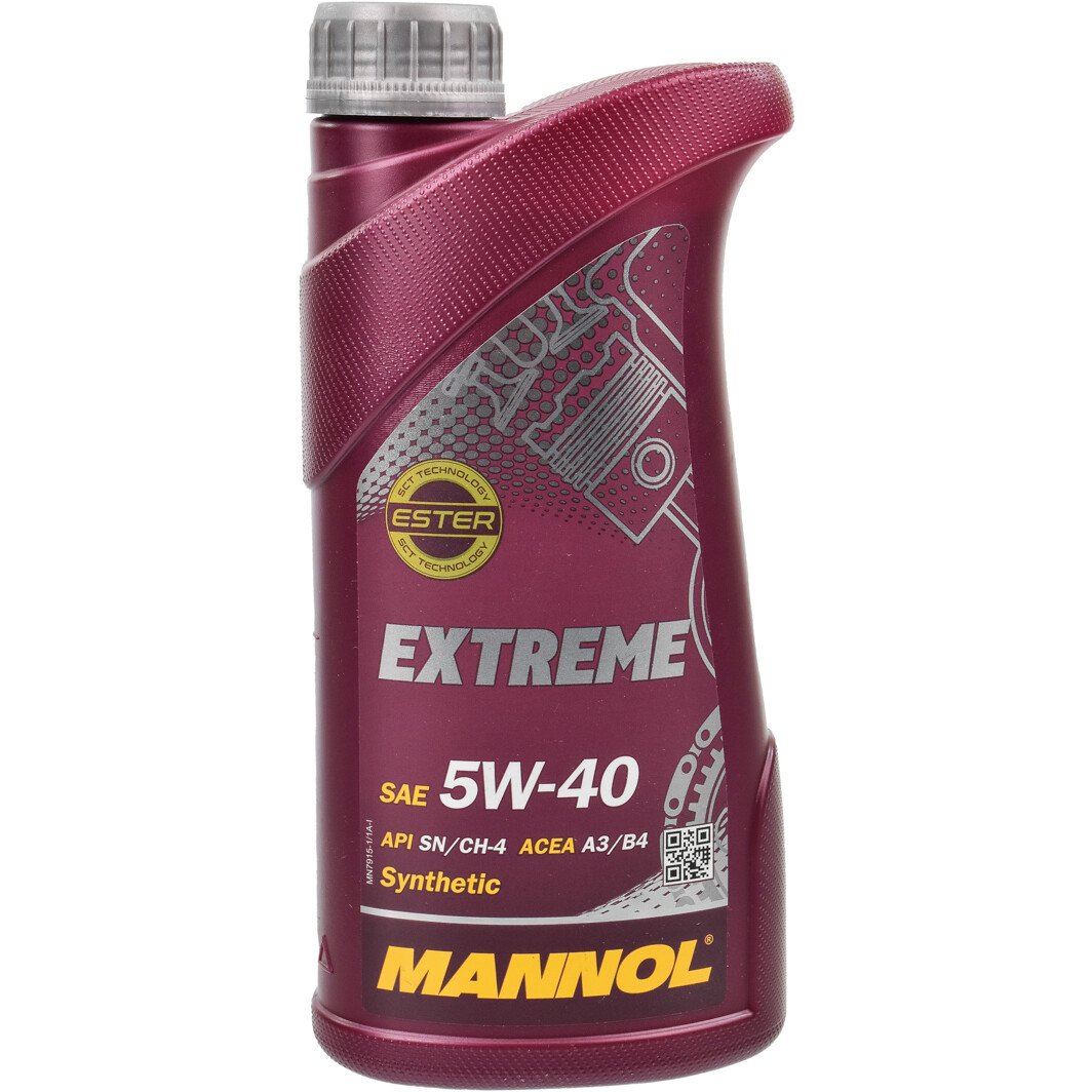 Моторна олива Mannol Extreme 5W-40 1 л на Ford Mustang