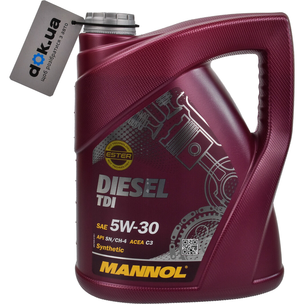 Моторна олива Mannol Diesel TDI 5W-30 5 л на Citroen BX