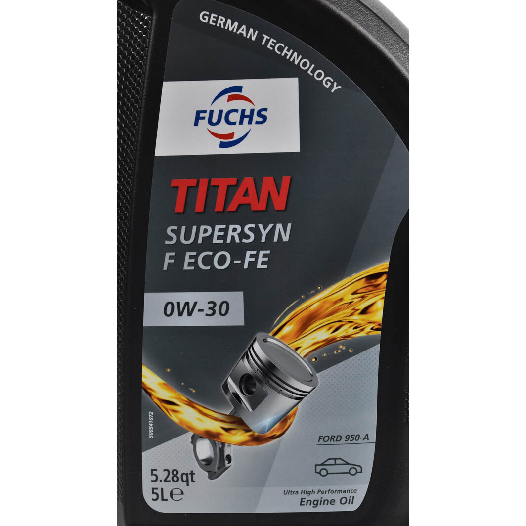 Моторна олива Fuchs Titan Supersyn F Eco-FE 0W-30 5 л на Renault Vel Satis