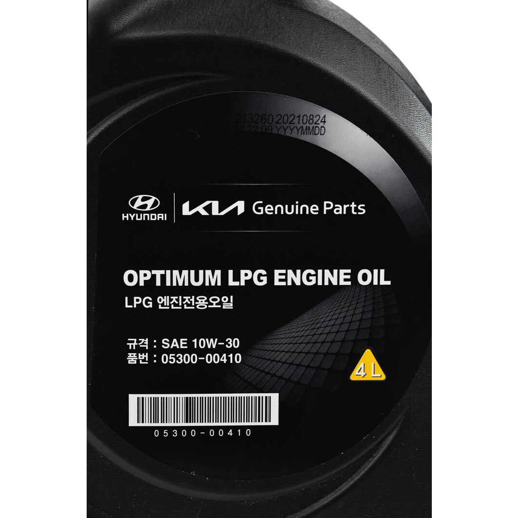 Моторна олива Hyundai Optimum LPG 10W-30 на Dodge Challenger