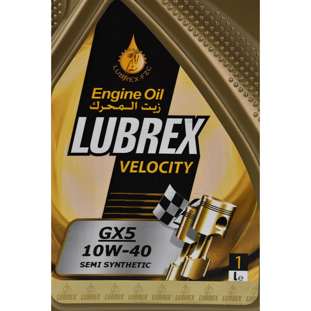 Моторна олива Lubrex Velocity GX5 10W-40 1 л на Mazda MX-5
