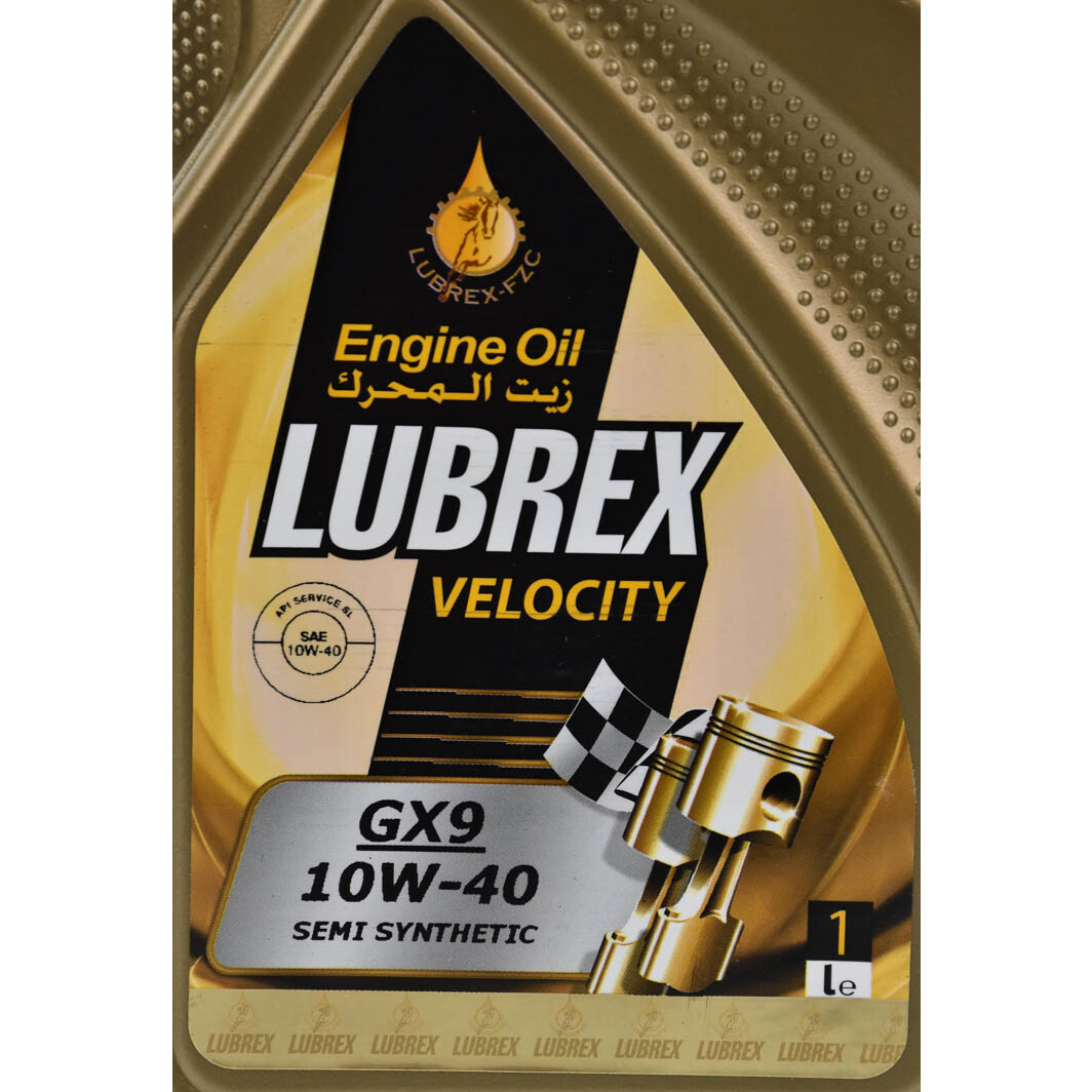 Моторное масло Lubrex Velocity GX9 10W-40 1 л на Volvo XC60