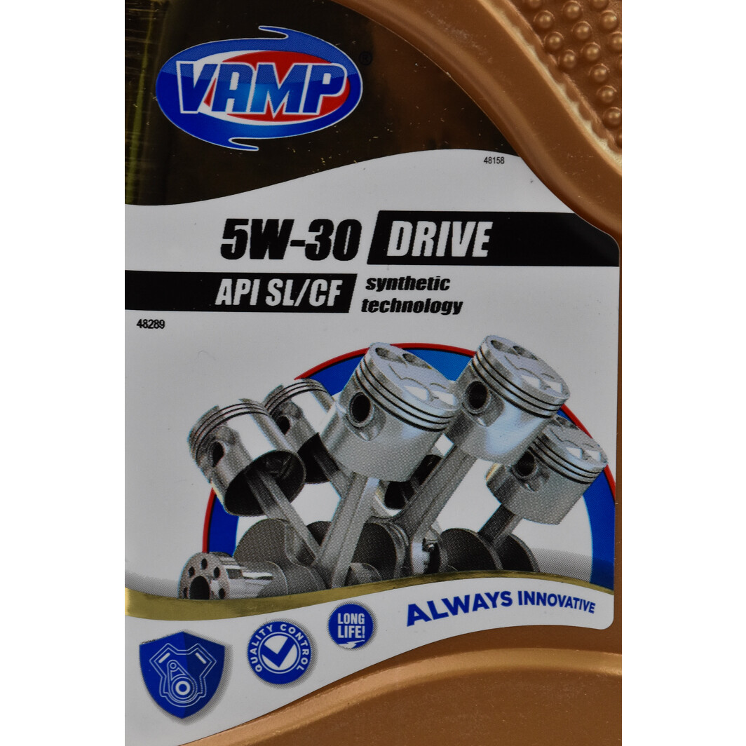 Моторное масло VAMP Drive 5W-30 1 л на Lexus IS
