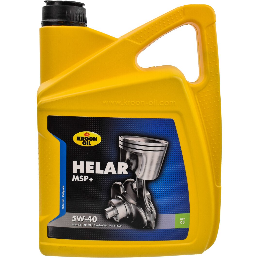 Kroon Oil Helar MSP+ 5W-40 (5 л) моторна олива 5 л