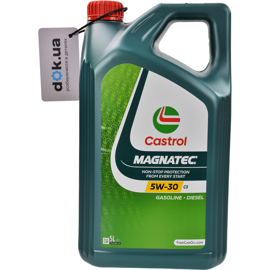 Моторное масло Castrol Magnatec C3 5W-30 5 л на Chevrolet Spark