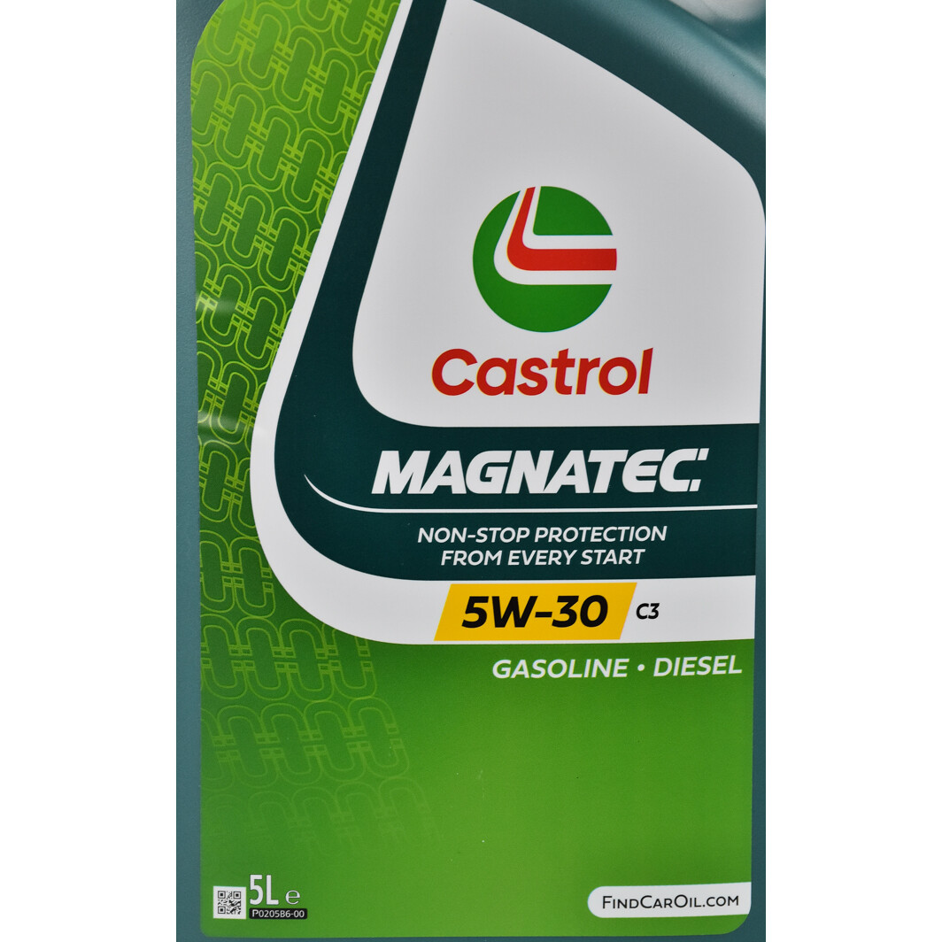 Моторна олива Castrol Magnatec C3 5W-30 5 л на Kia Rio
