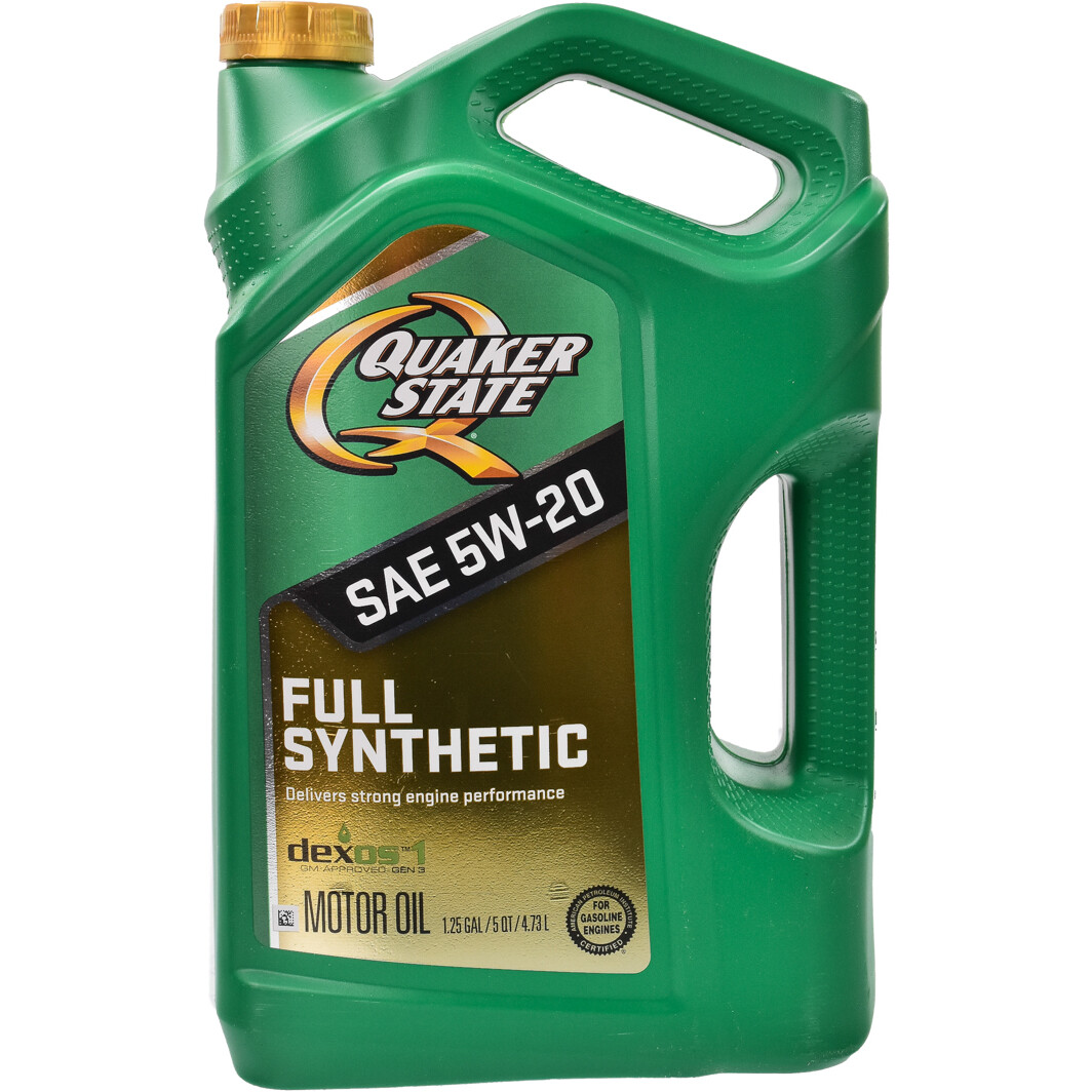 Моторное масло QUAKER STATE Full Synthetic 5W-20 4,73 л на Cadillac Eldorado