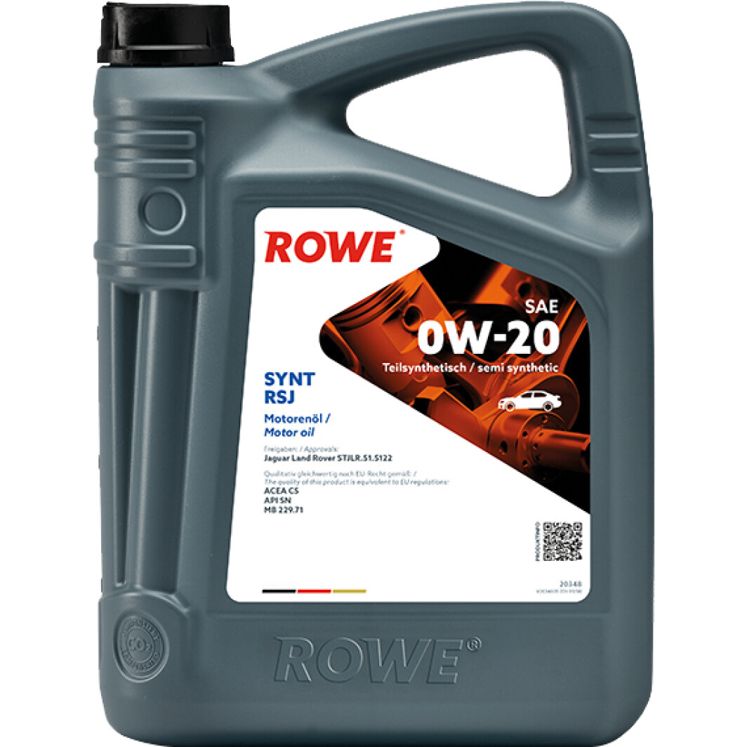 Rowe Synt RSJ 0W-20 (5 л) моторна олива 5 л