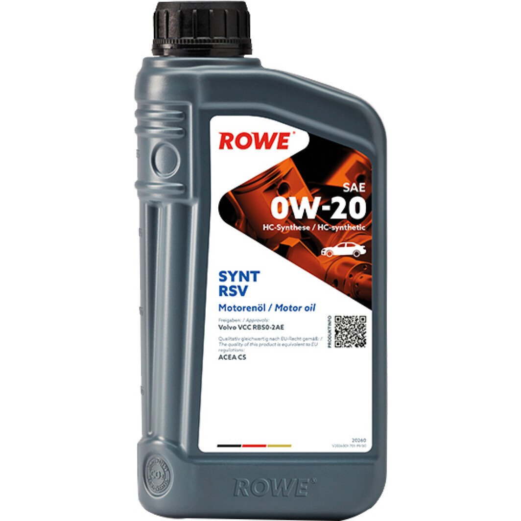 Моторное масло Rowe Synt RSV 0W-20 1 л на Citroen ZX