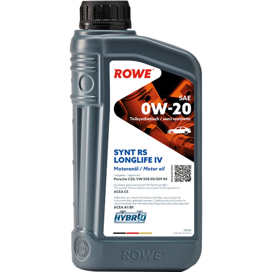 Моторное масло Rowe Synt RS LongLife IV 0W-20 1 л на Daewoo Nubira