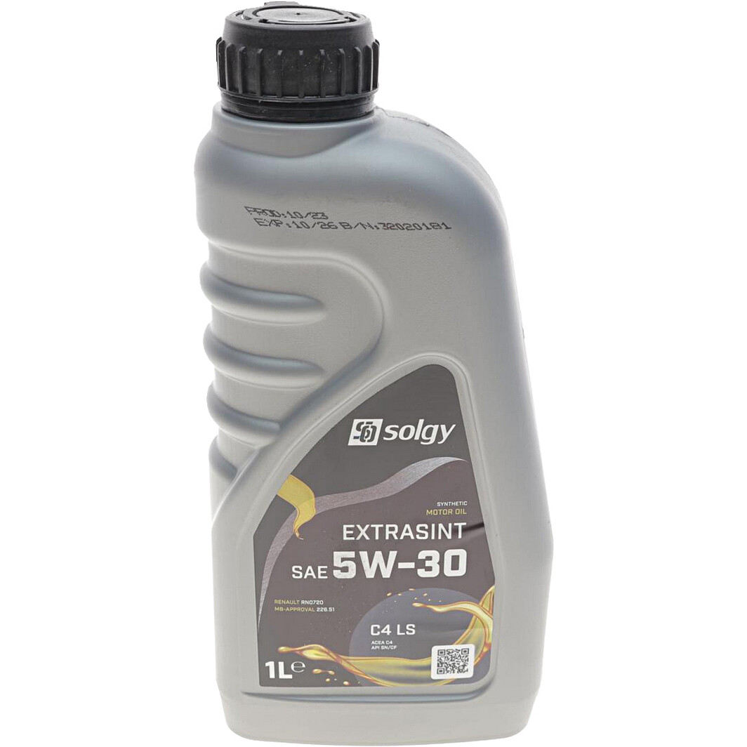 Моторна олива Solgy Extrasint C4 LS 5W-30 1 л на Suzuki X-90