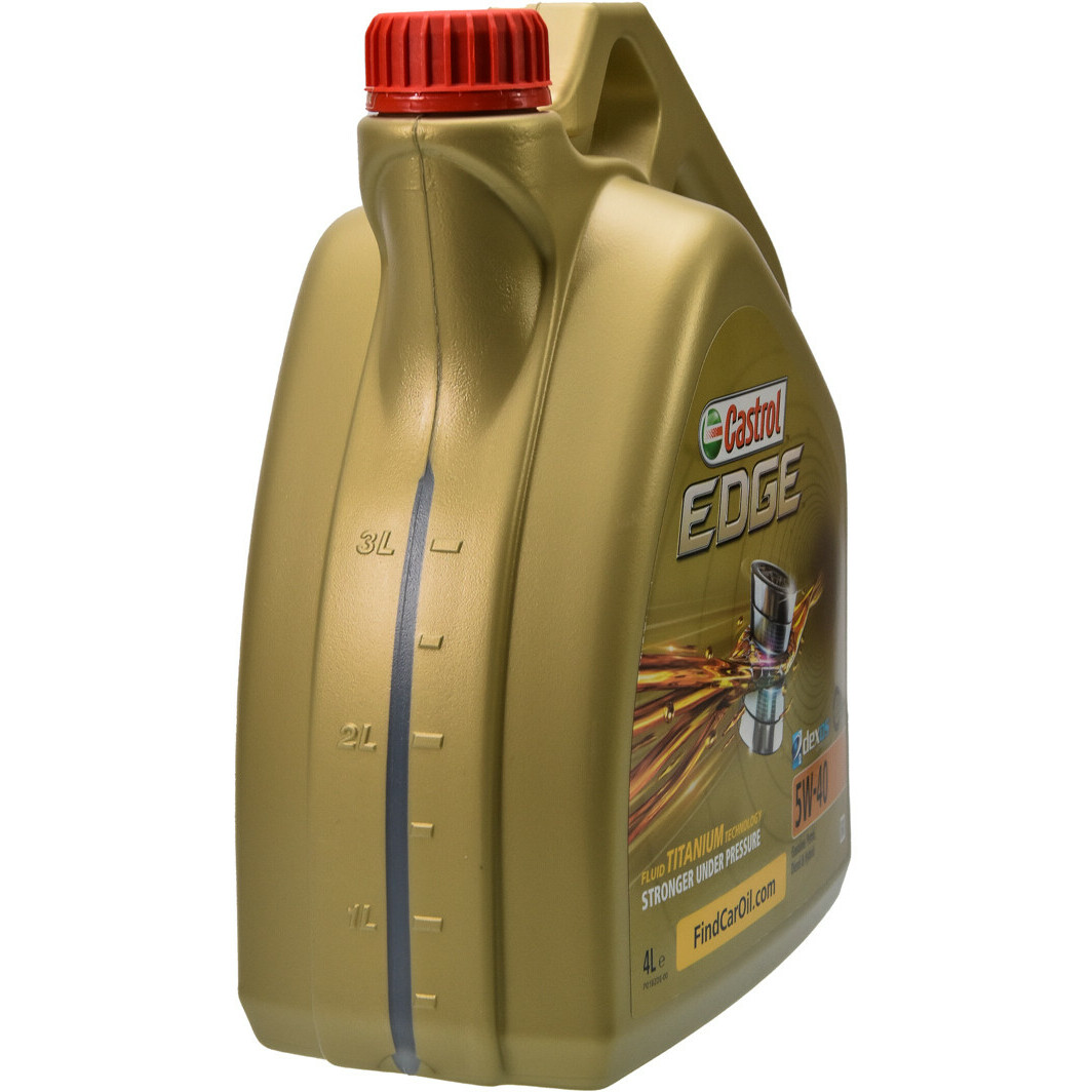 Моторное масло Castrol EDGE 5W-40 для Fiat 500 4 л на Fiat 500