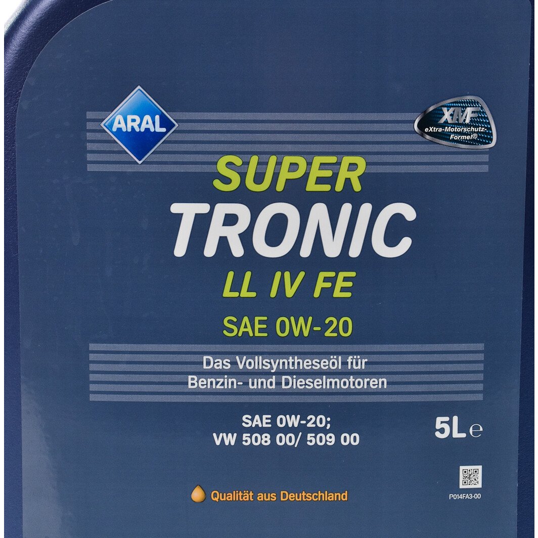 Моторное масло Aral SuperTronic LL IV FE 0W-20 5 л на Toyota RAV4