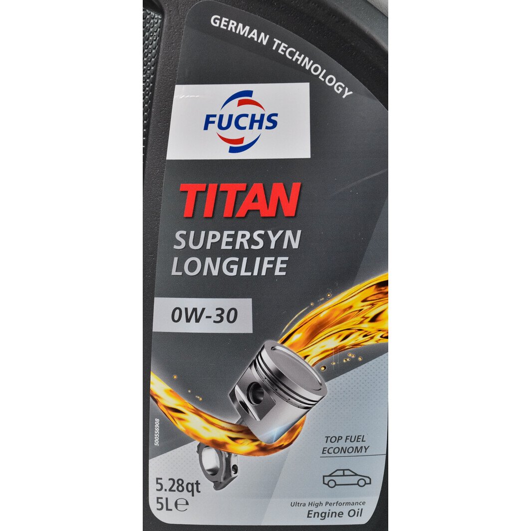 Моторна олива Fuchs Titan Supersyn Long Life 0W-30 5 л на Ford Orion