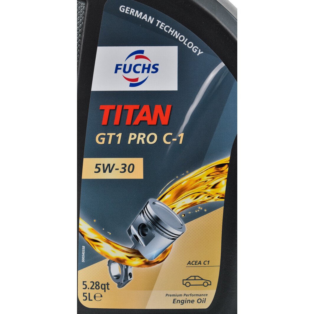 Моторна олива Fuchs Titan GT1 Pro C-1 5W-30 5 л на Mazda 3