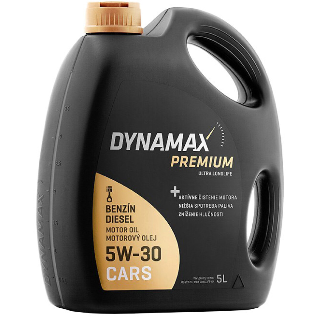 Моторное масло Dynamax Premium Ultra Longlife 5W-30 5 л на Hyundai S-Coupe