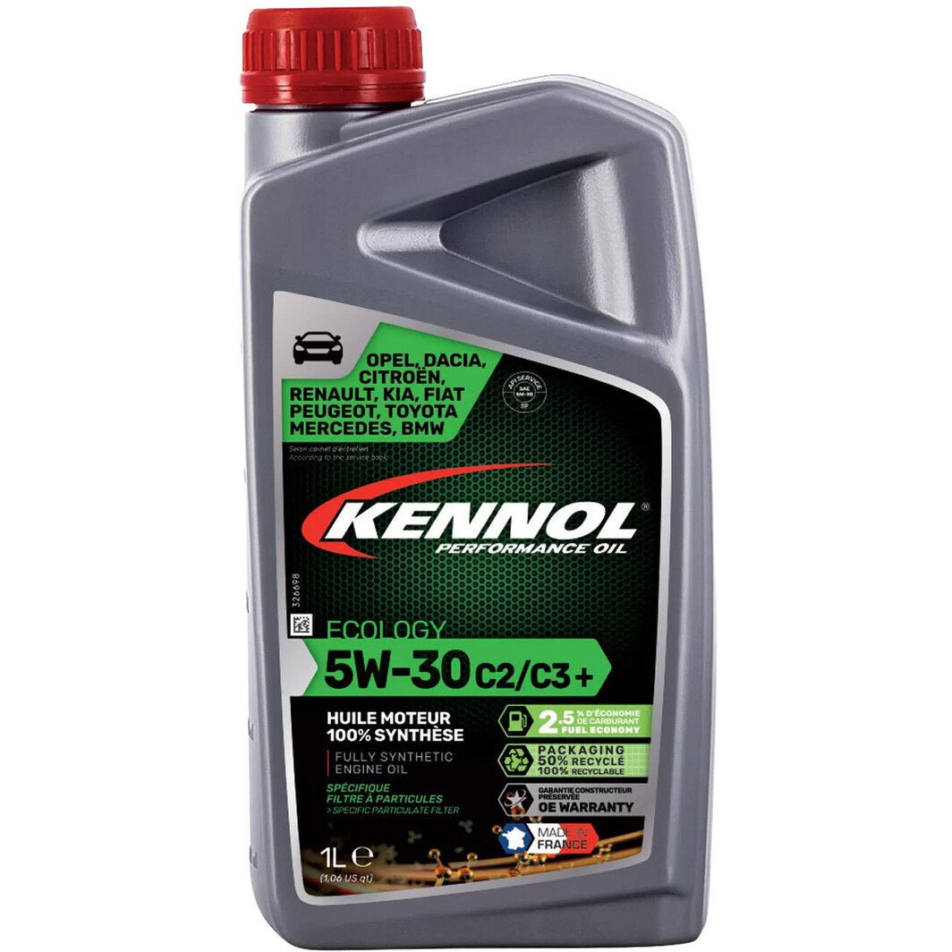 Моторна олива Kennol Ecology C2/C3+ 5W-30 1 л на Volkswagen Beetle