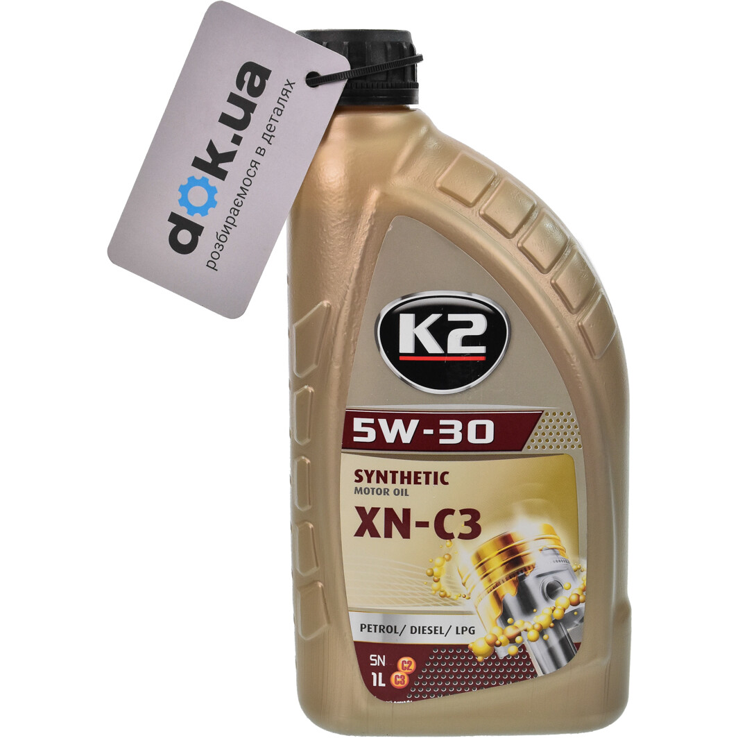 Моторное масло K2 XN-C3 5W-30 1 л на Moskvich 2141