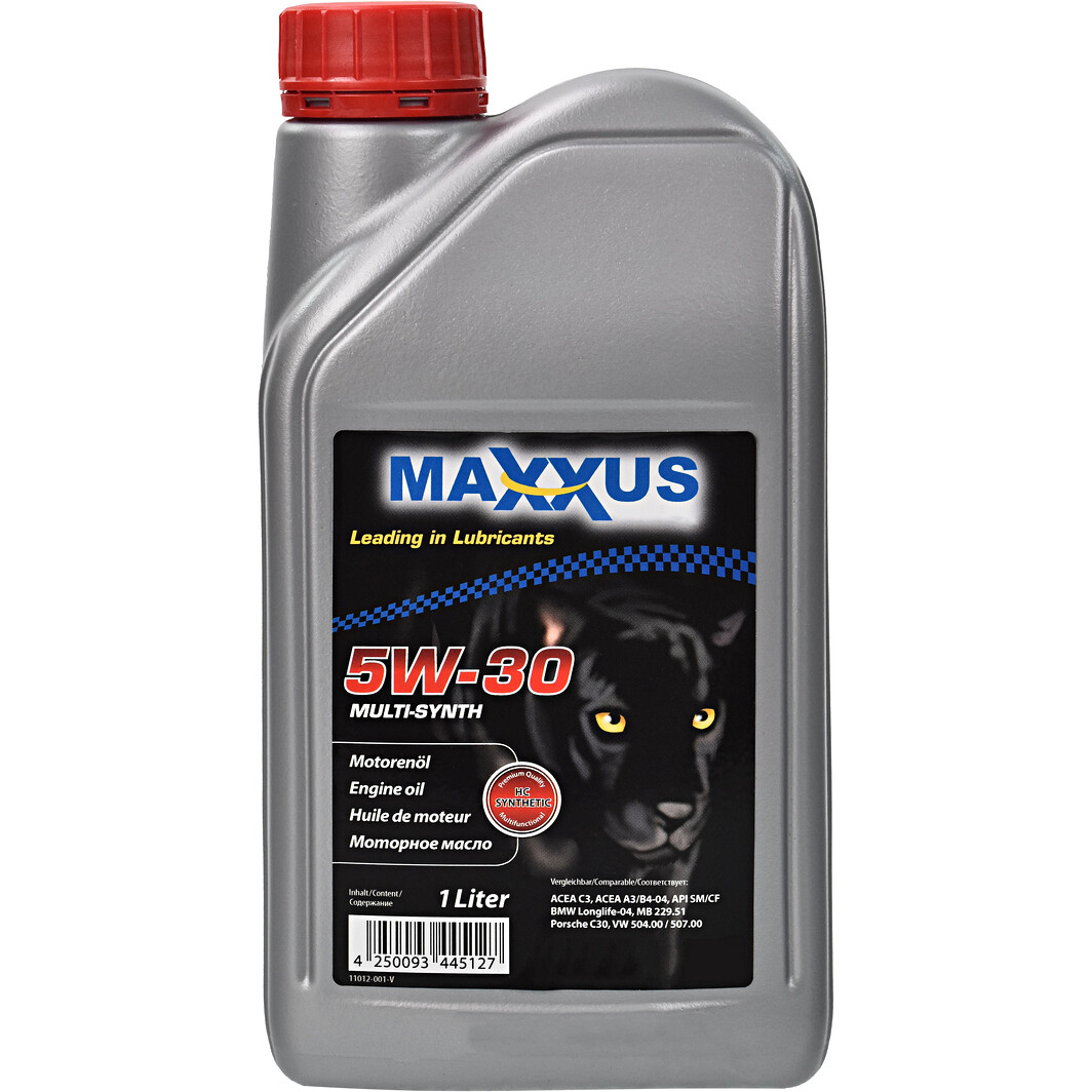 Моторное масло Maxxus Multi-SYNTH 5W-30 1 л на Lada 2111