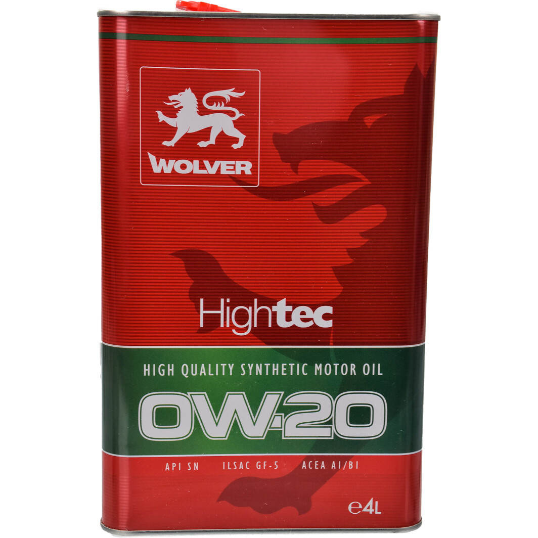 Моторна олива Wolver HighTec 0W-20 4 л на Audi Q5