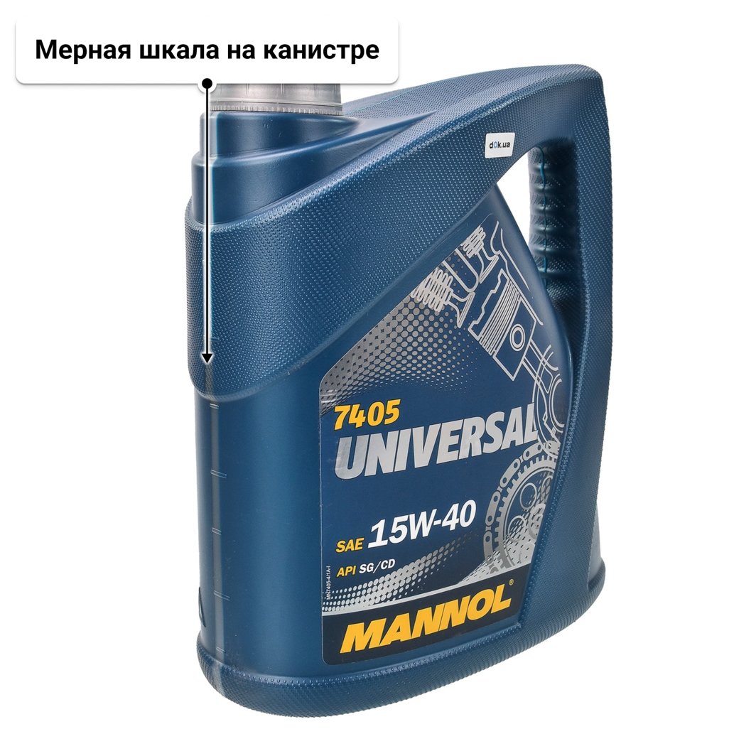 Масло Mannol Universal 15W-40 3 л
