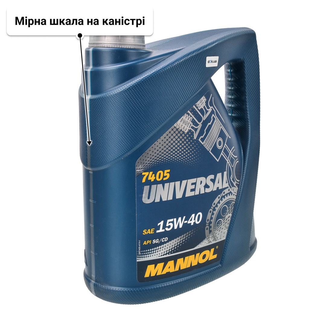 Олива Mannol Universal 15W-40 3 л