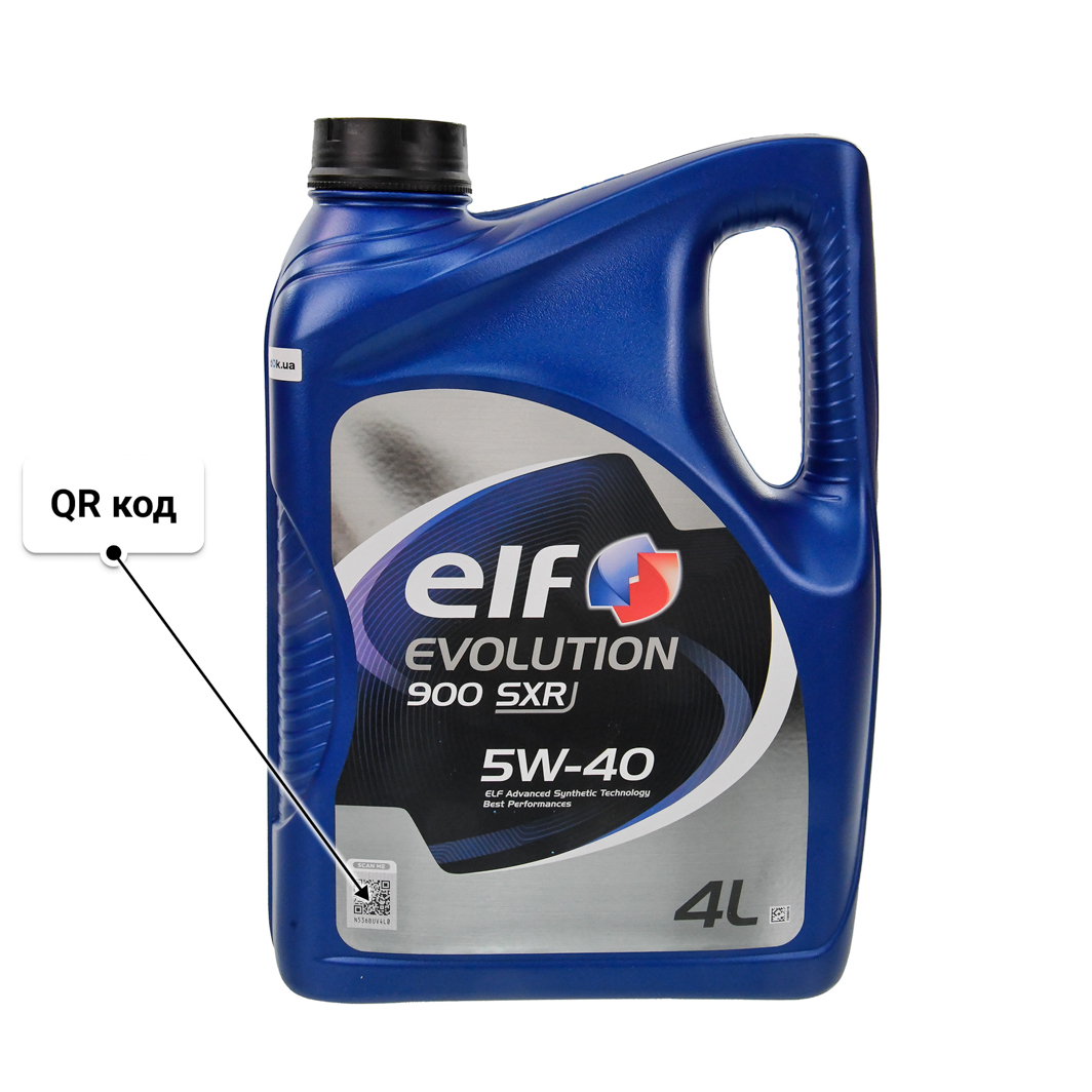 Масло Elf Evolution 900 SXR 5W-40 4 л