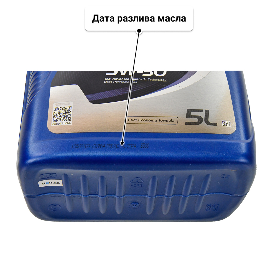 Масло Elf Evolution 900 SXR 5W-40 5 л