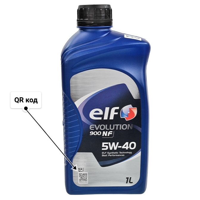 Масло Elf Evolution 900 NF 5W-40 1 л