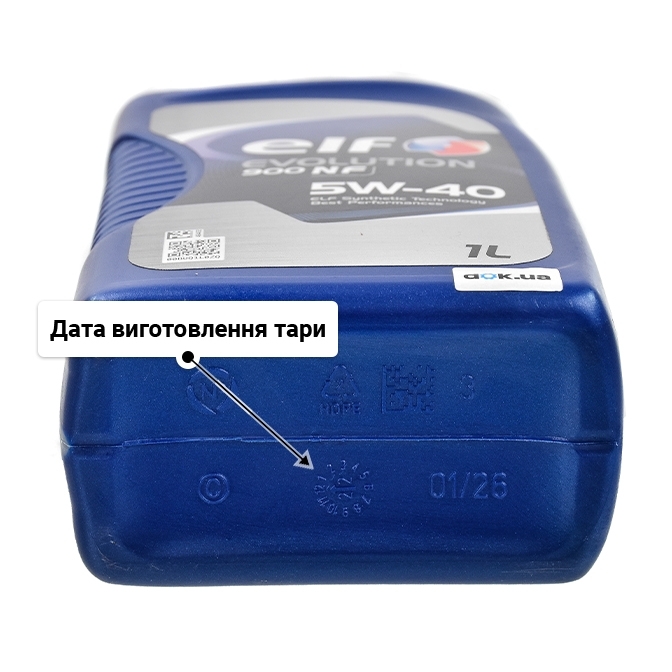 Олива Elf Evolution 900 NF 5W-40 1 л