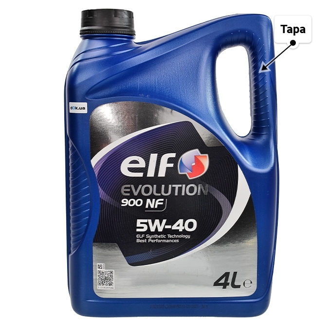 Олива Elf Evolution 900 NF 5W-40 4 л