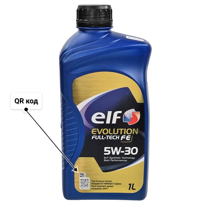 Олива Elf Evolution Full-Tech FE 5W-30 1 л