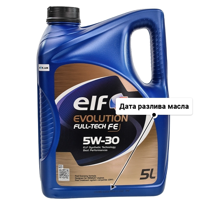 Масло Elf Evolution Full-Tech FE 5W-30 5 л