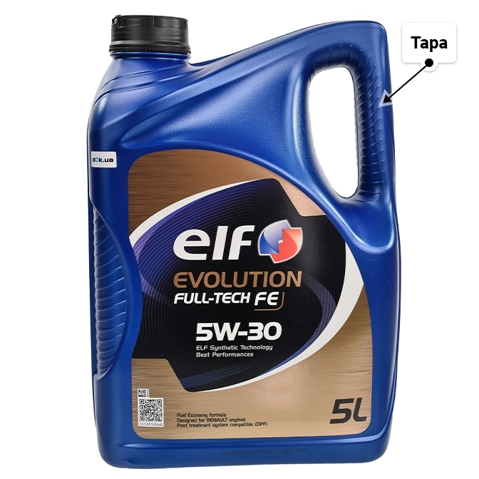 Олива Elf Evolution Full-Tech FE 5W-30 5 л