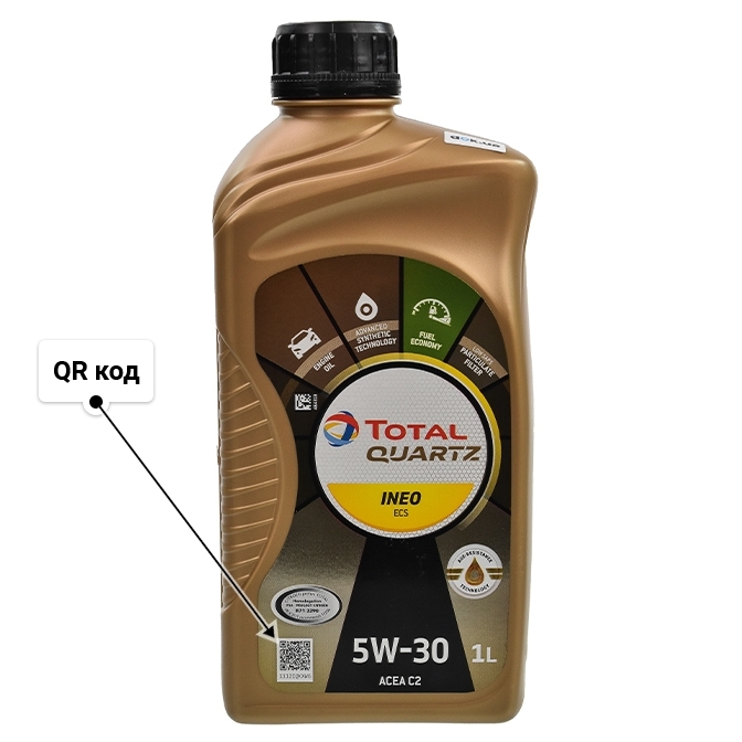 Олива Total Quartz Ineo ECS 5W-30 1 л