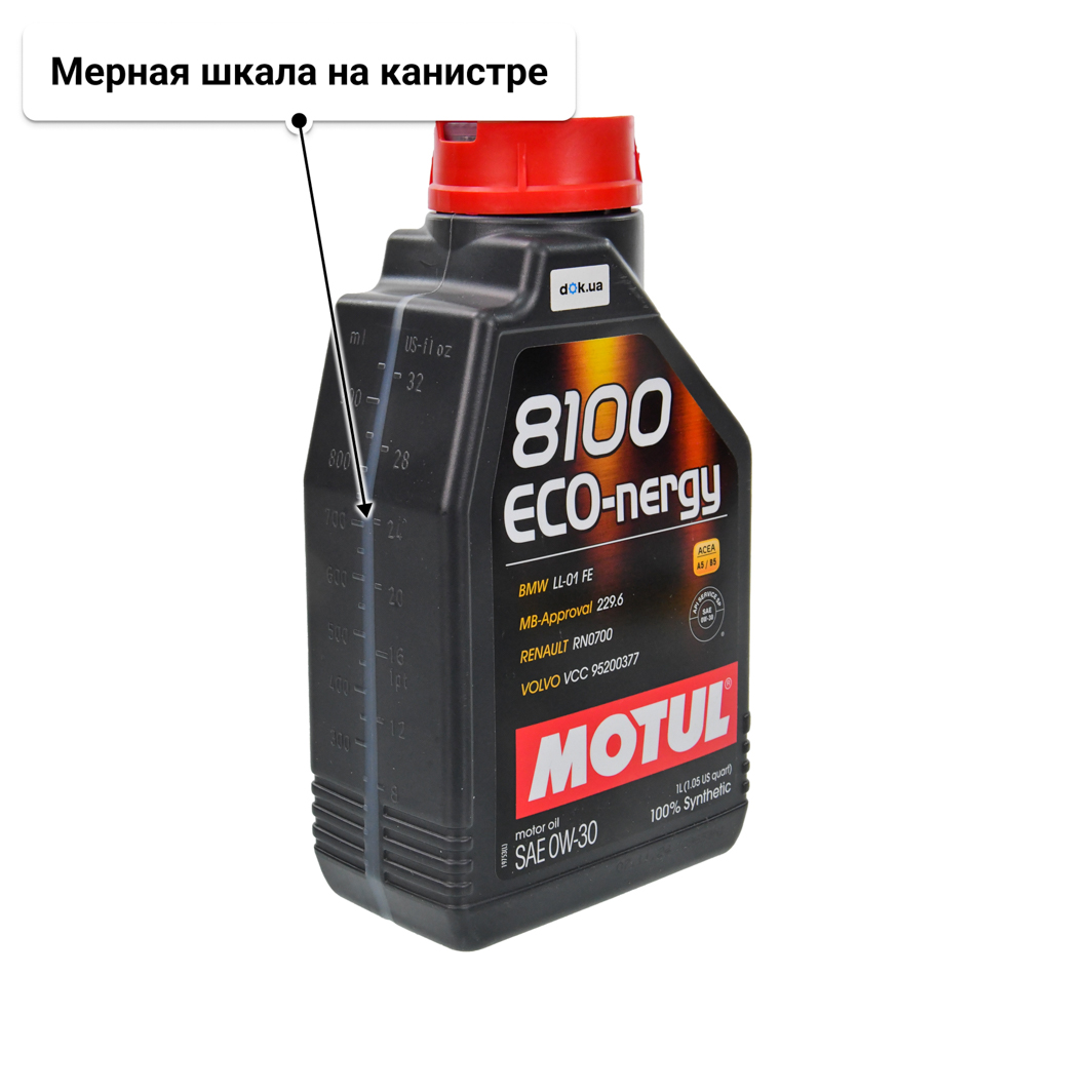 Масло Motul 8100 Eco-Nergy 0W-30 1 л