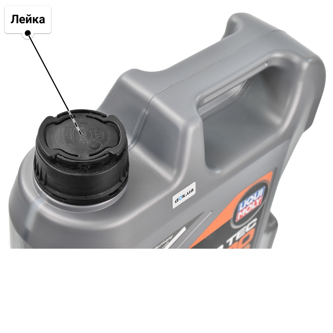 Масло Liqui Moly Top Tec 4100 5W-40 для Porsche Cayenne 5 л