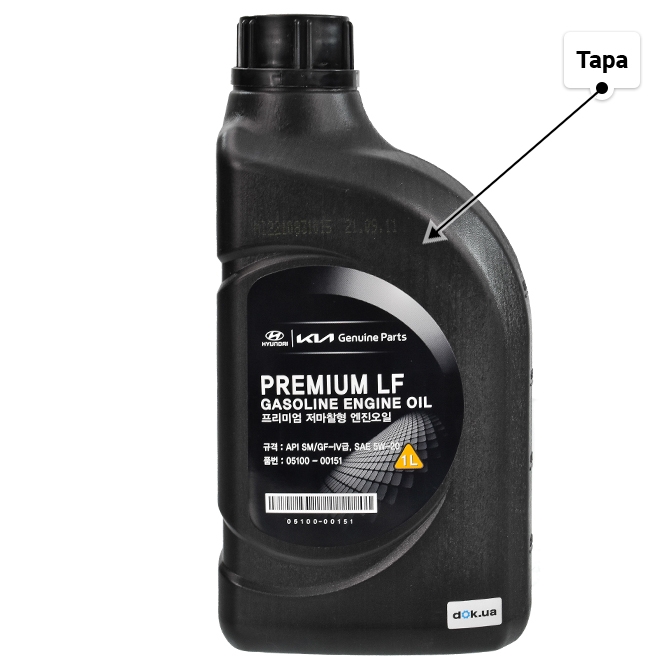 Олива Hyundai Premium LF 5W-20 1 л