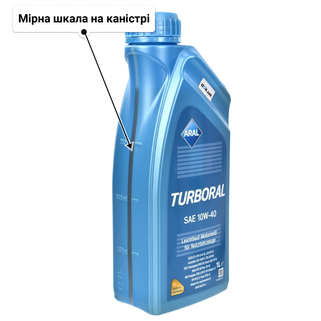 Олива Aral Turboral 10W-40 1 л