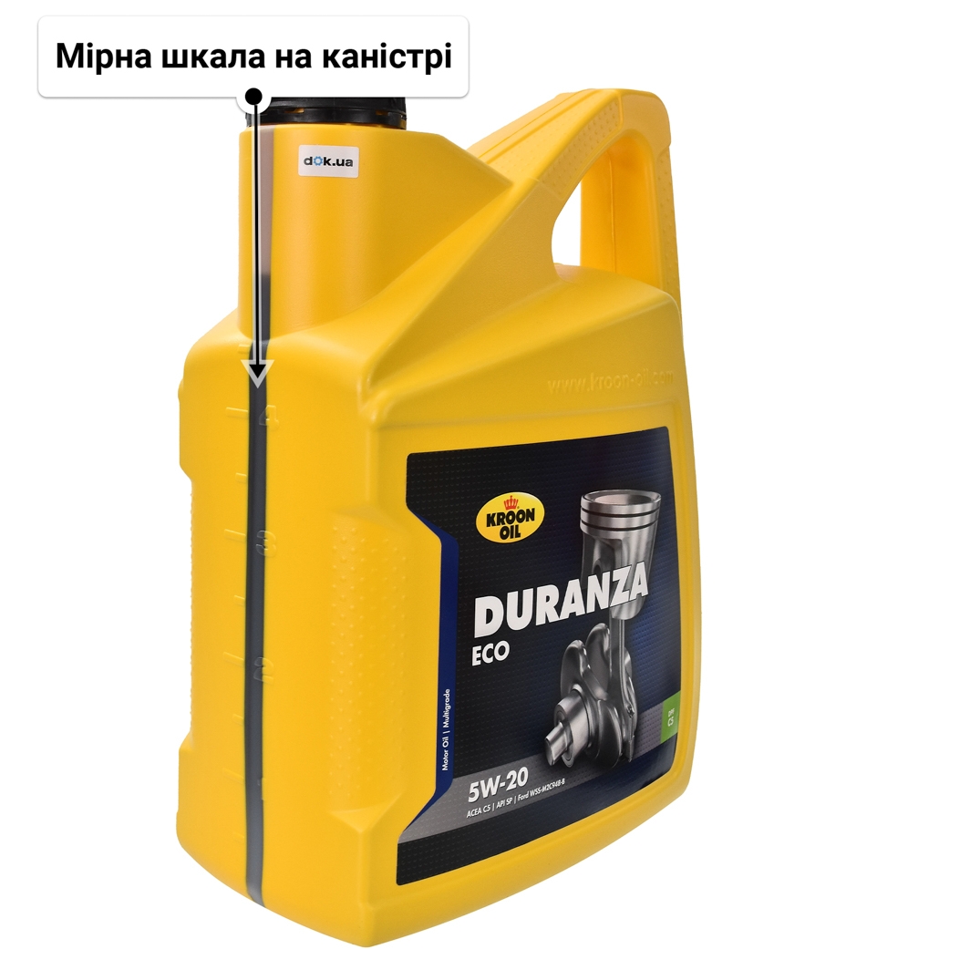 Олива Kroon Oil Duranza ECO 5W-20 5 л
