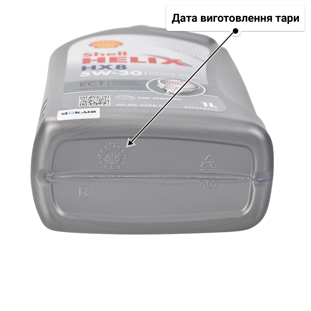 Олива Shell Helix HX8 ECT 5W-30 для BMW 7 Series 1 л