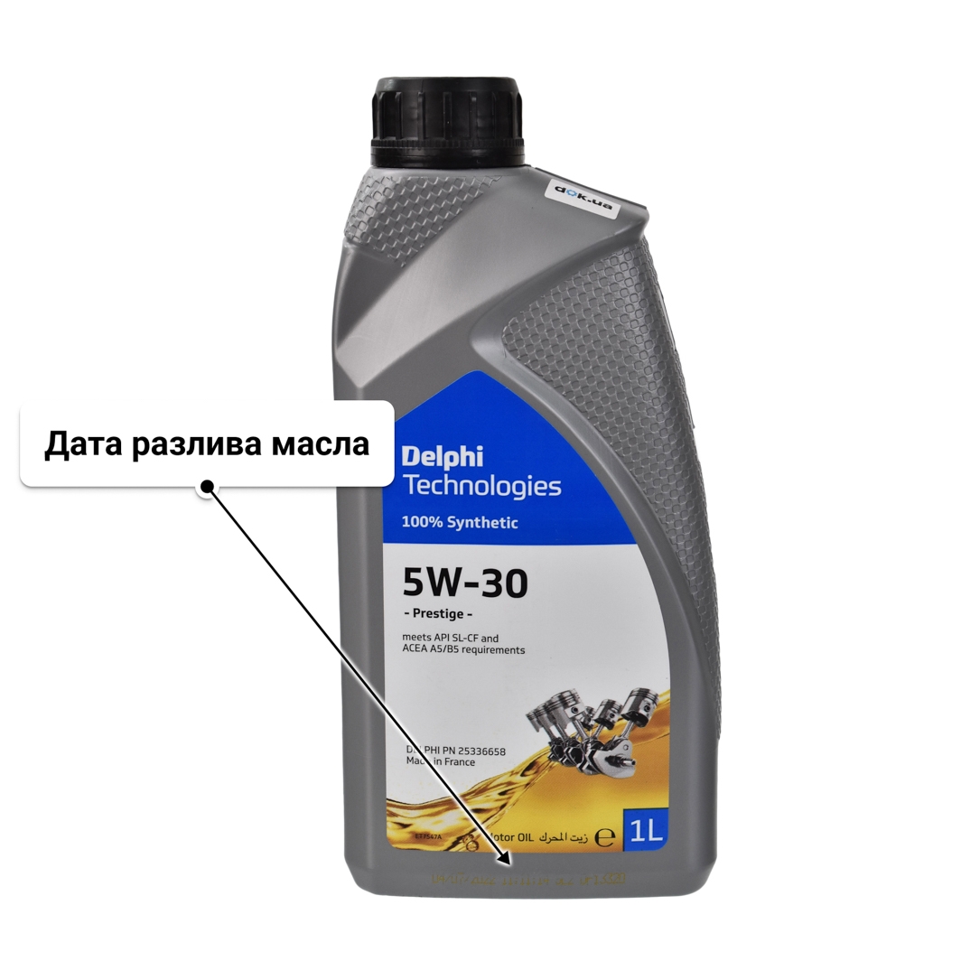 Масло Delphi Prestige 5W-30 для Chrysler Concorde 1 л
