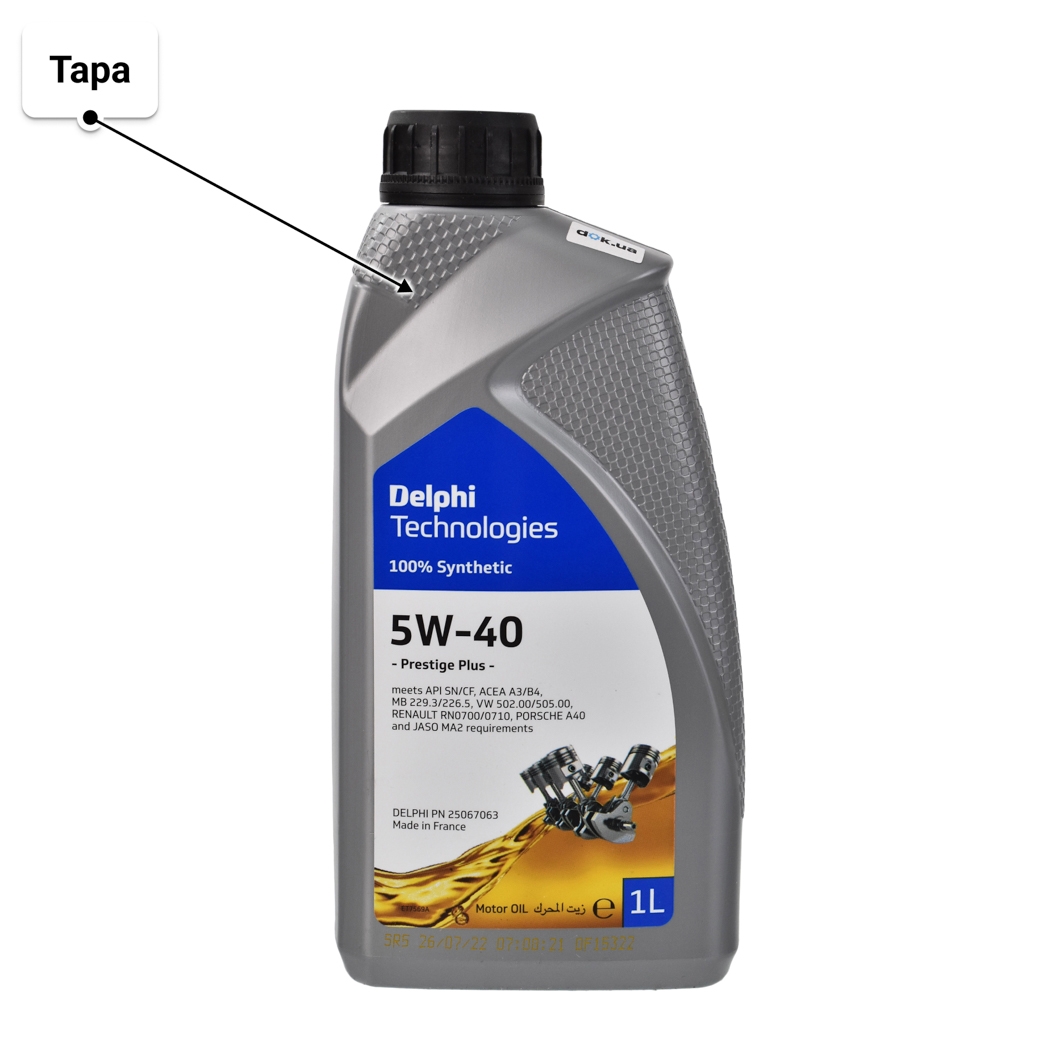 Олива Delphi Prestige Plus 5W-40 1 л