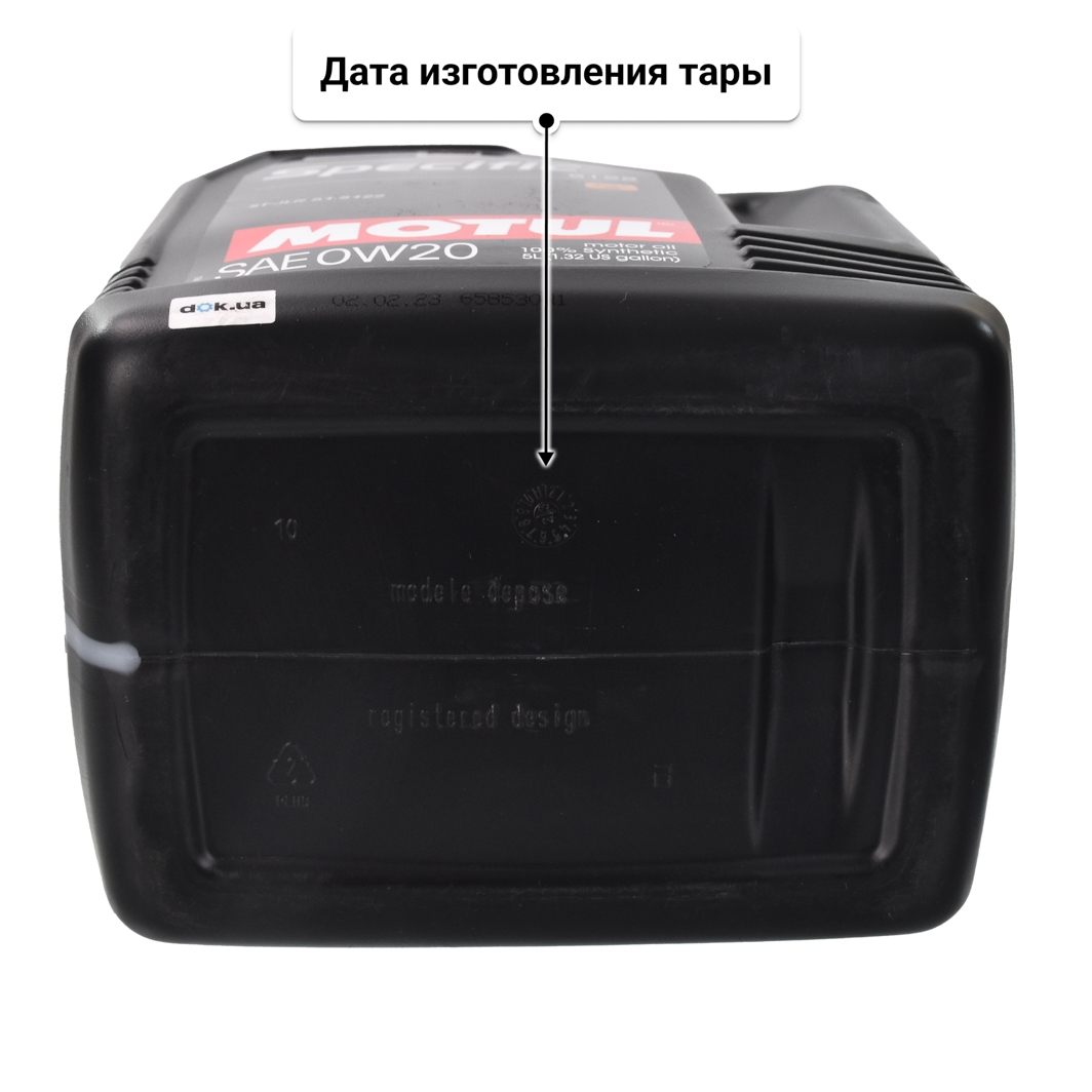 Масло Motul Specific 5122 0W-20 5 л